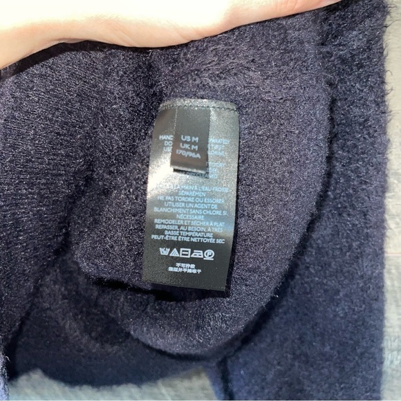 Free People Princess V-Neck Sweater in Black Medium - Picture 7 of 8